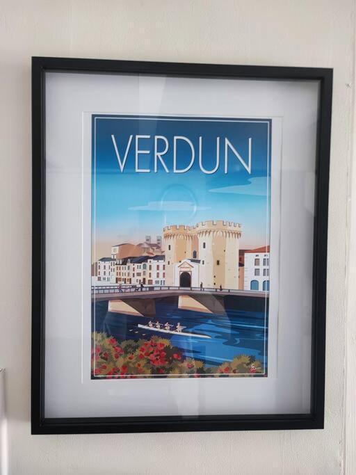 Ferienwohnung Chez Arty - Gere Par Presta-Zen'Services Verdun Exterior foto